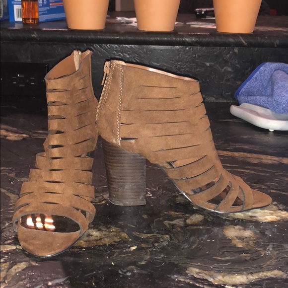 Carlos Santana Shoes - Carlos Santana Suede Block Heel